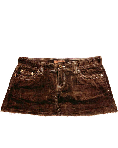 Urban Behavior Corduroy Brown Skirt