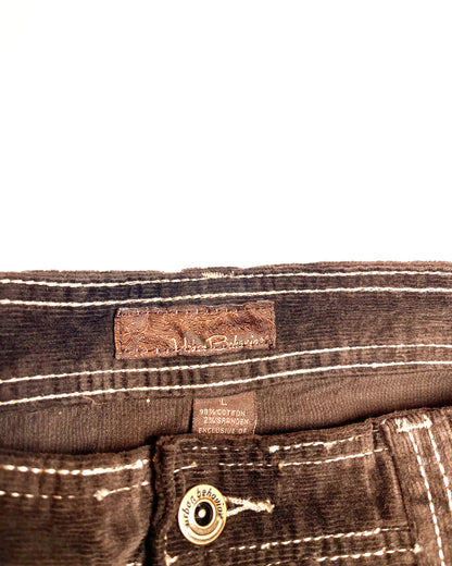 Urban Behavior Corduroy Brown Skirt