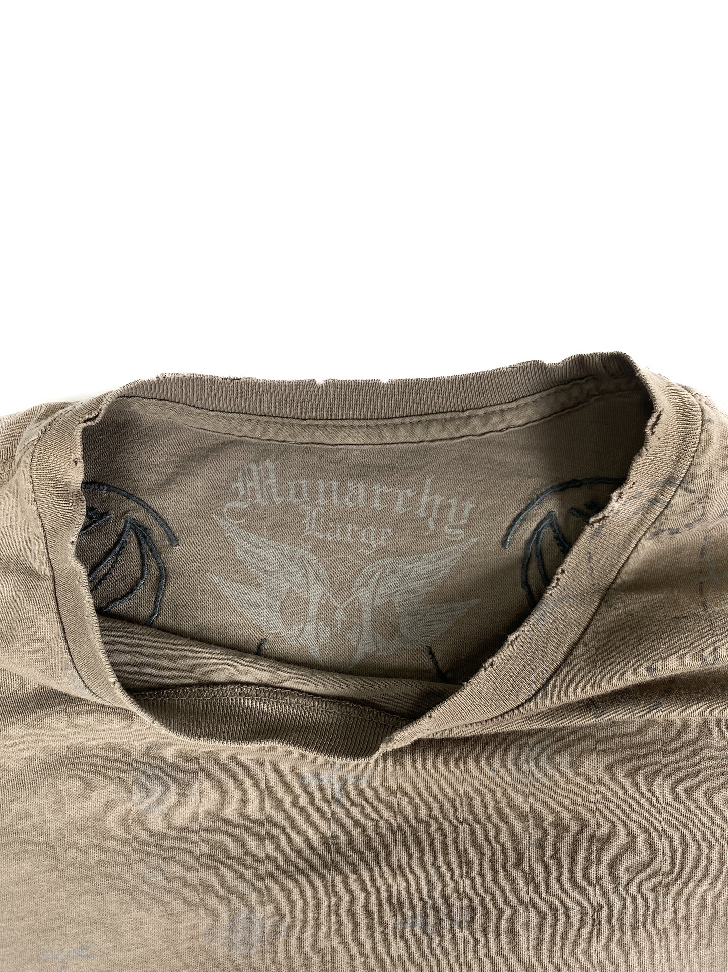 Monarchy Y2K Cross Graphic Tee