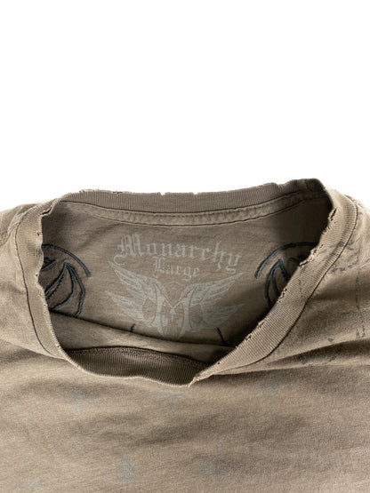Monarchy Y2K Cross Graphic Tee