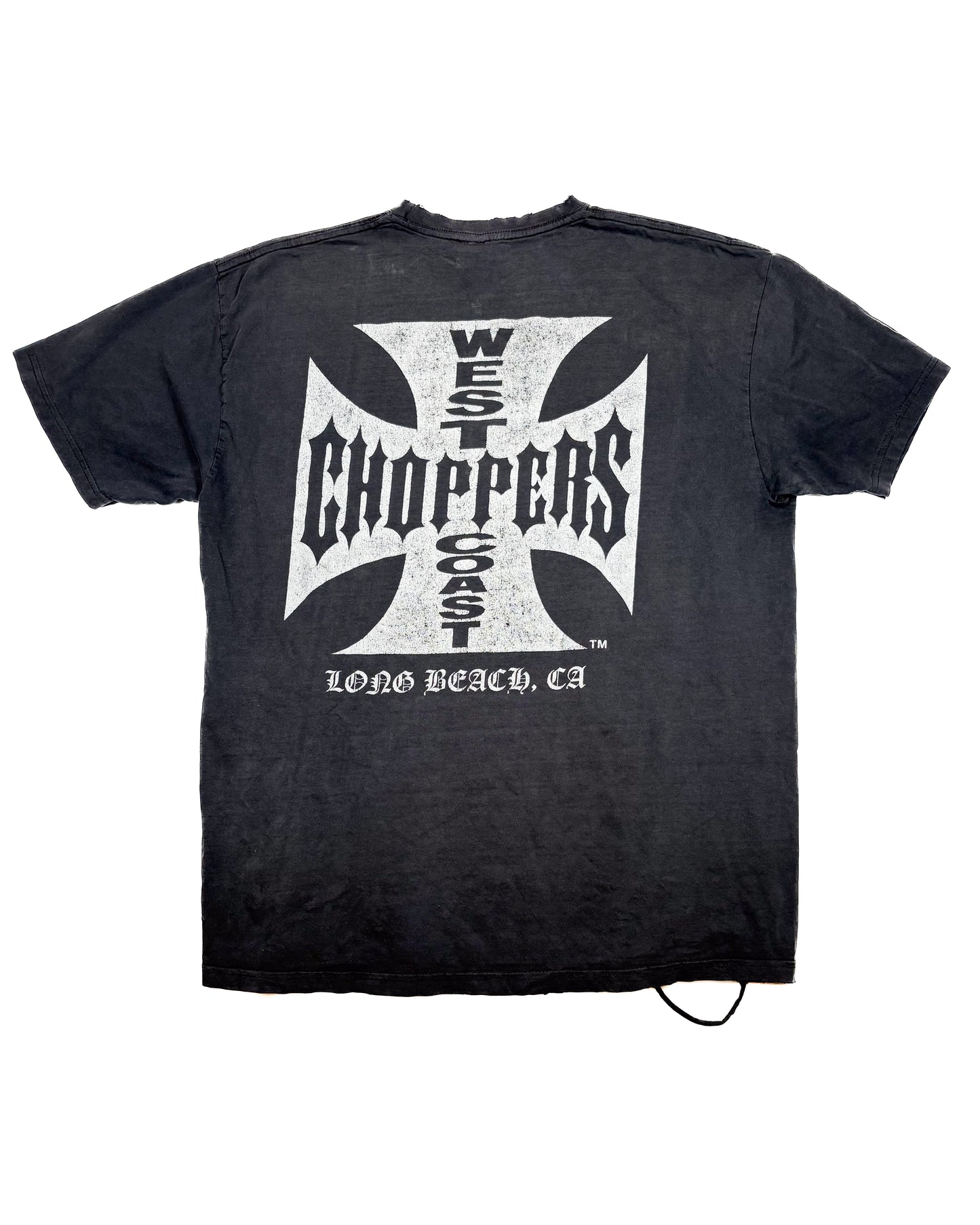 West Coast Choppers Distressed Logo Tee