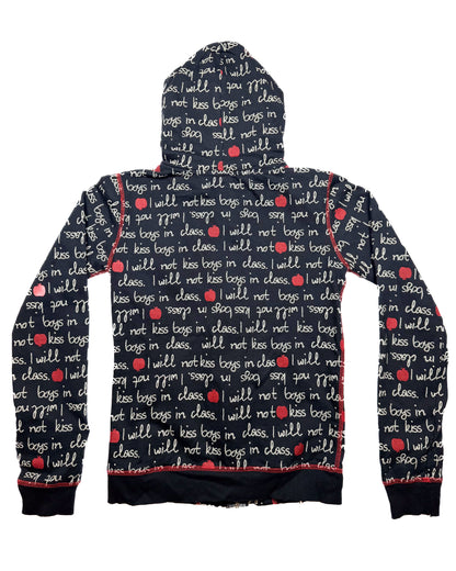 David & Goliath "I Will Not Kiss Boys In School Zip Up Hoodie
