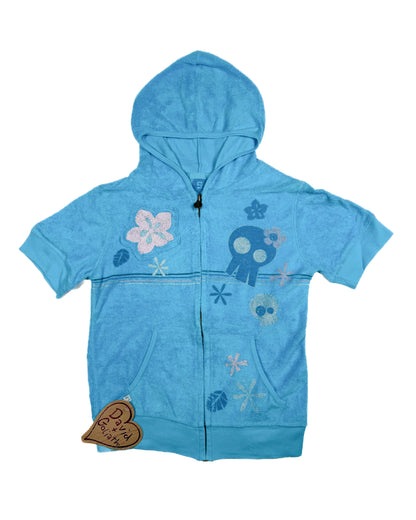 David & Goliath Turquoise Beach Skull Top