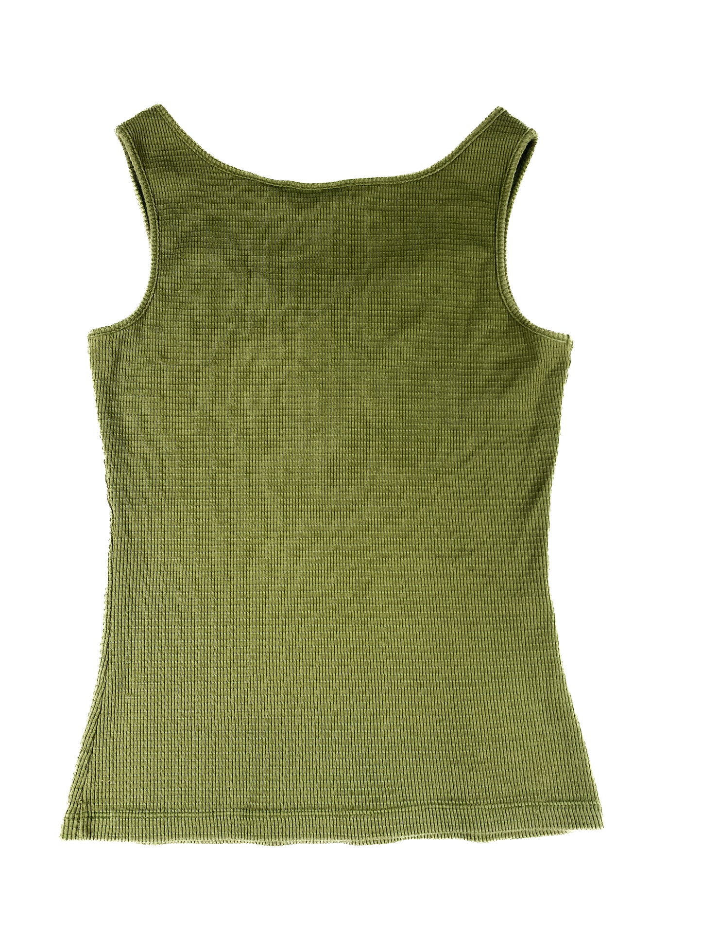 Army Green Lace Tank Top