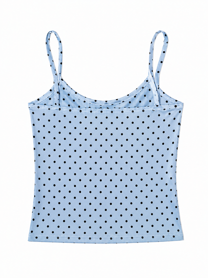 Cydn3yyy fuck. Polka Dot Graphic Tank