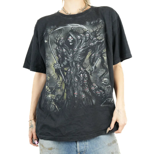 Vintage 2000's Grim Reaper Graphic Tee