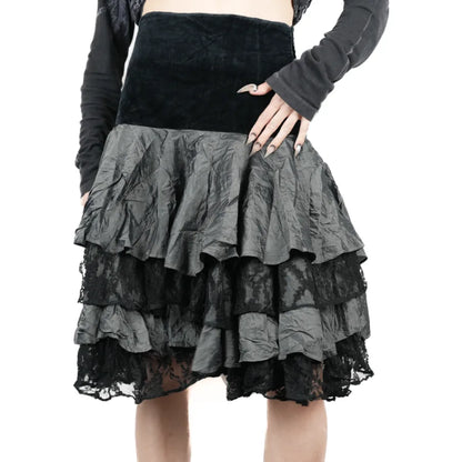 Vintage 1990s Lacey Layered TITOLO Skirt