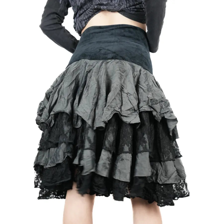 Vintage 1990s Lacey Layered TITOLO Skirt