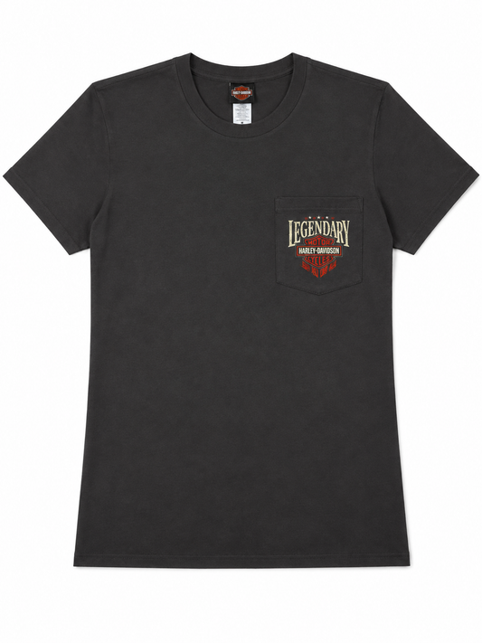 Harley Davidson Chest Pocket T-Shirt
