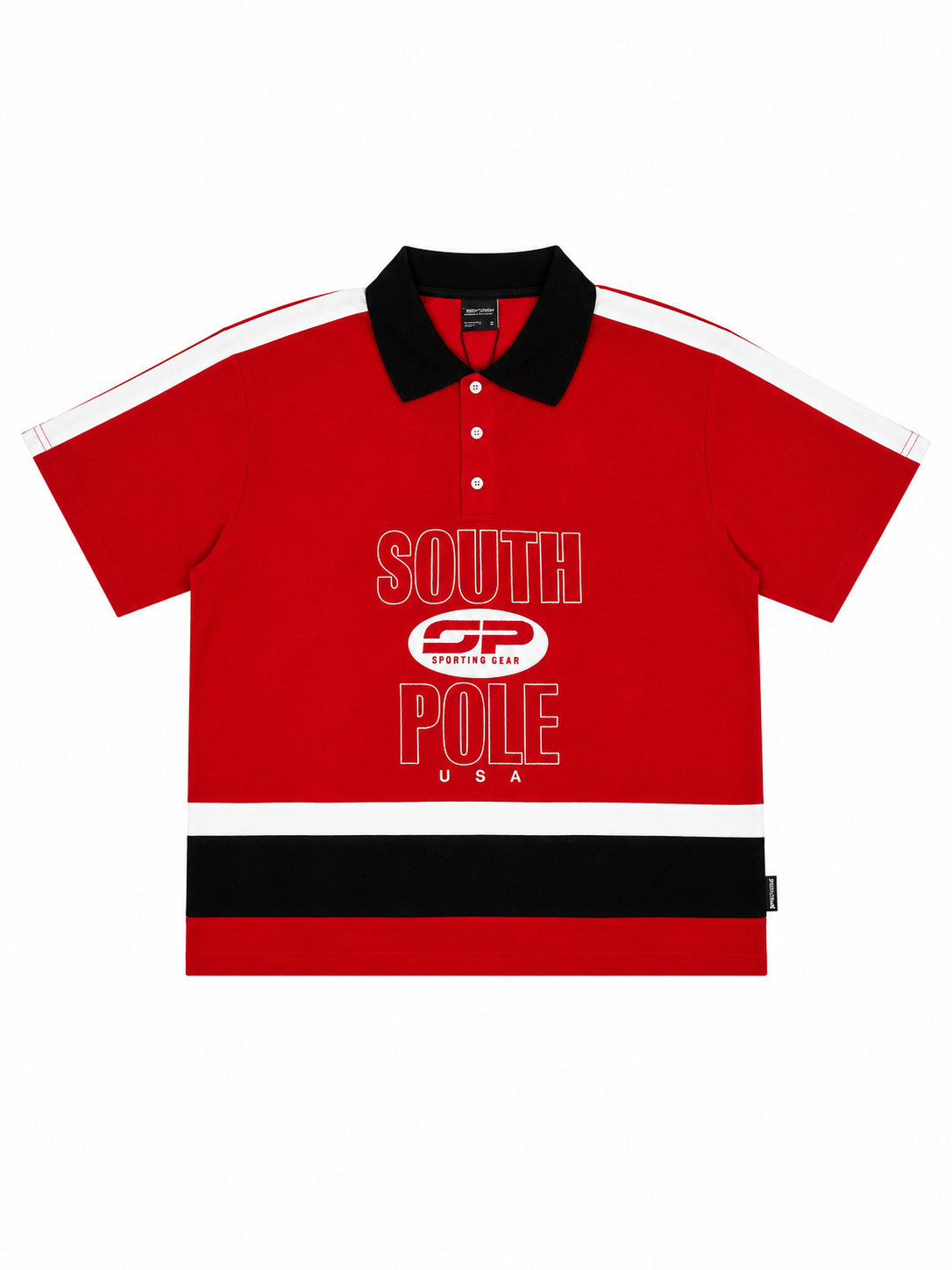 Southpole Red Polo Tee