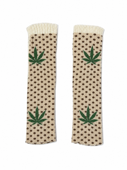 Cydn3yyy Weed Leg Warmers