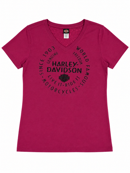 Harley Davidson V-Neck T-shirt