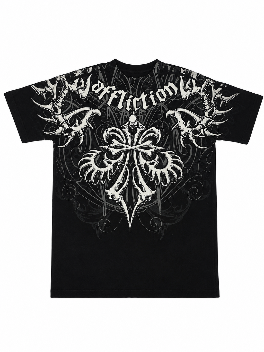 Affliction Skeleton S/S Tee