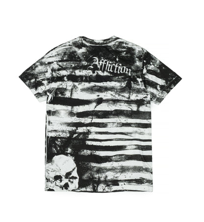 Rogue x Affliction Striped Tshirt