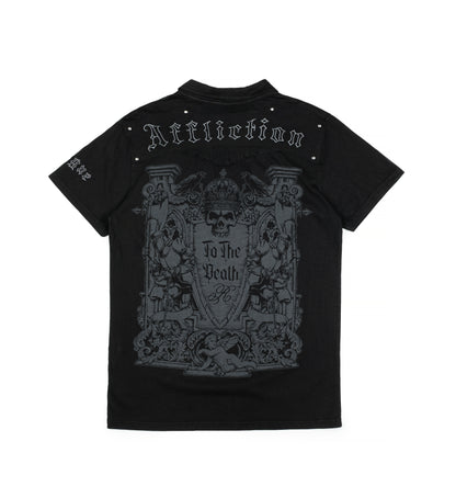 Rogue x Affliction Scribe Polo Shirt