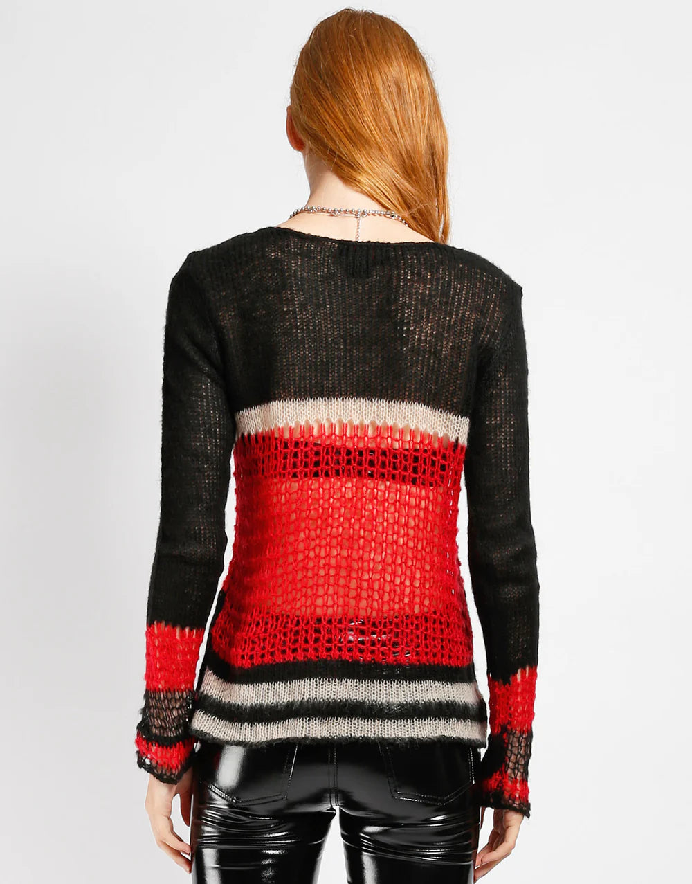 Tripp NYC Punk Stripe Sweater - Rogue
