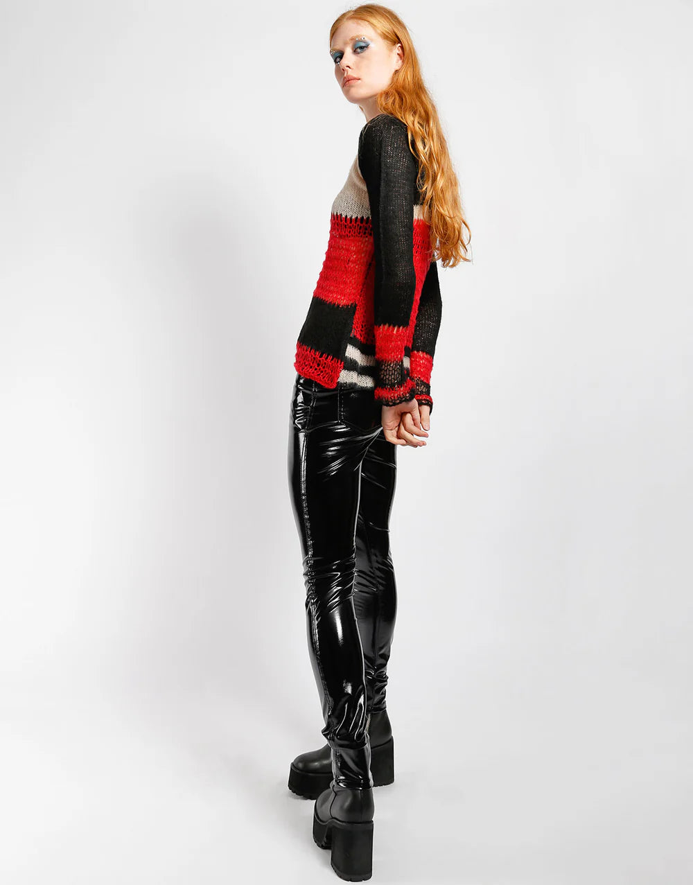 Tripp NYC Punk Stripe Sweater - Rogue