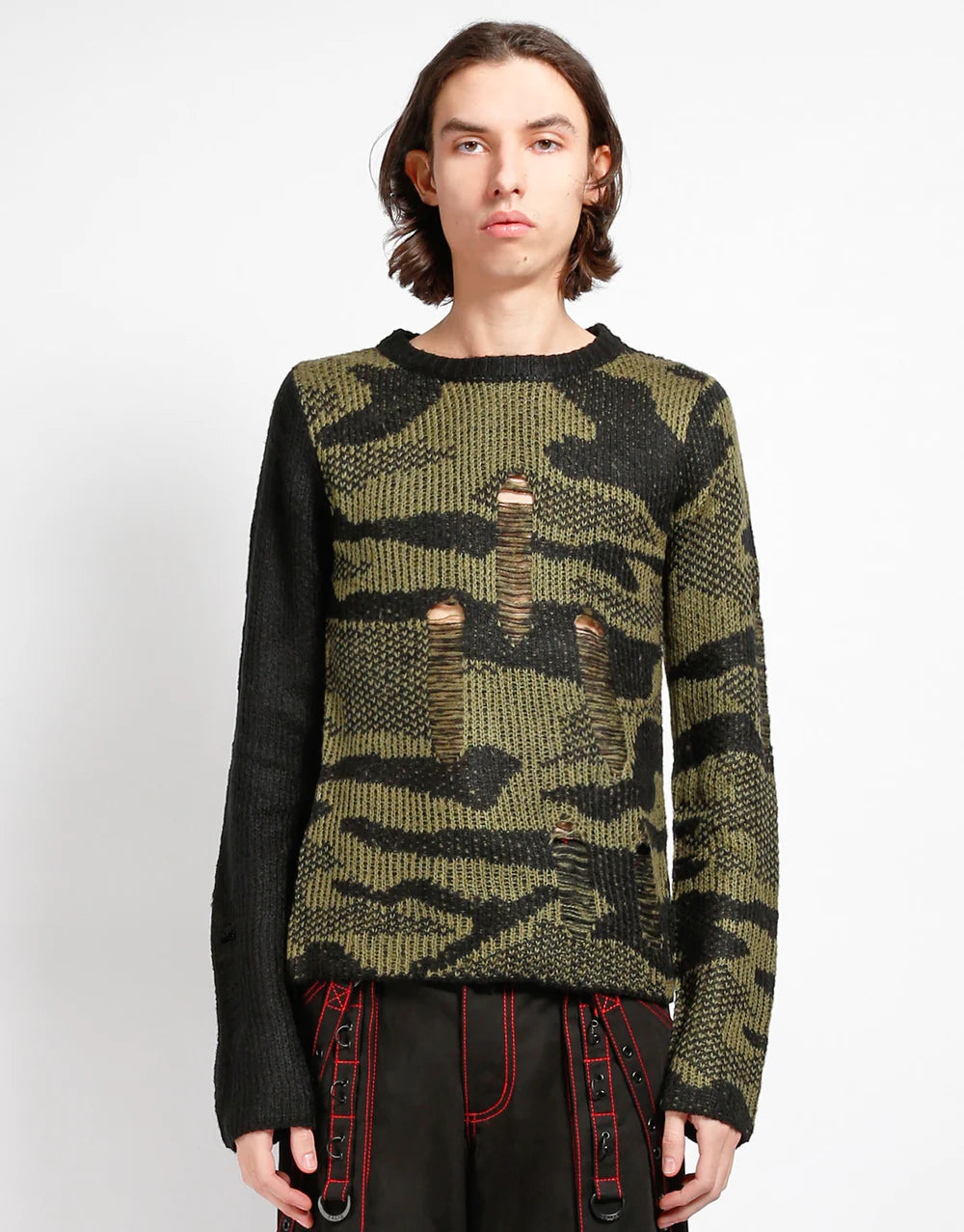 Tripp NYC Rag Sweater Camo - Rogue