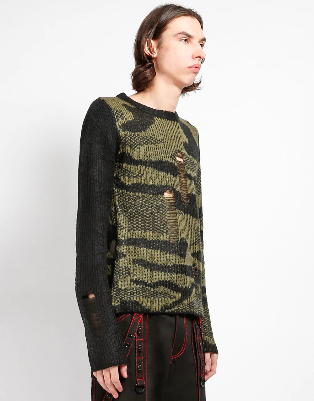 Tripp NYC Rag Sweater Camo - Rogue