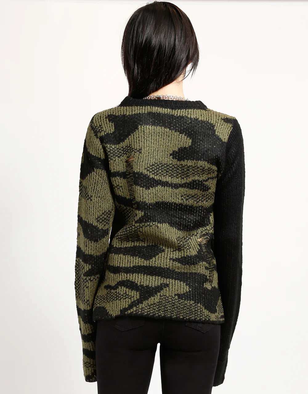 Tripp NYC Rag Sweater Camo - Rogue