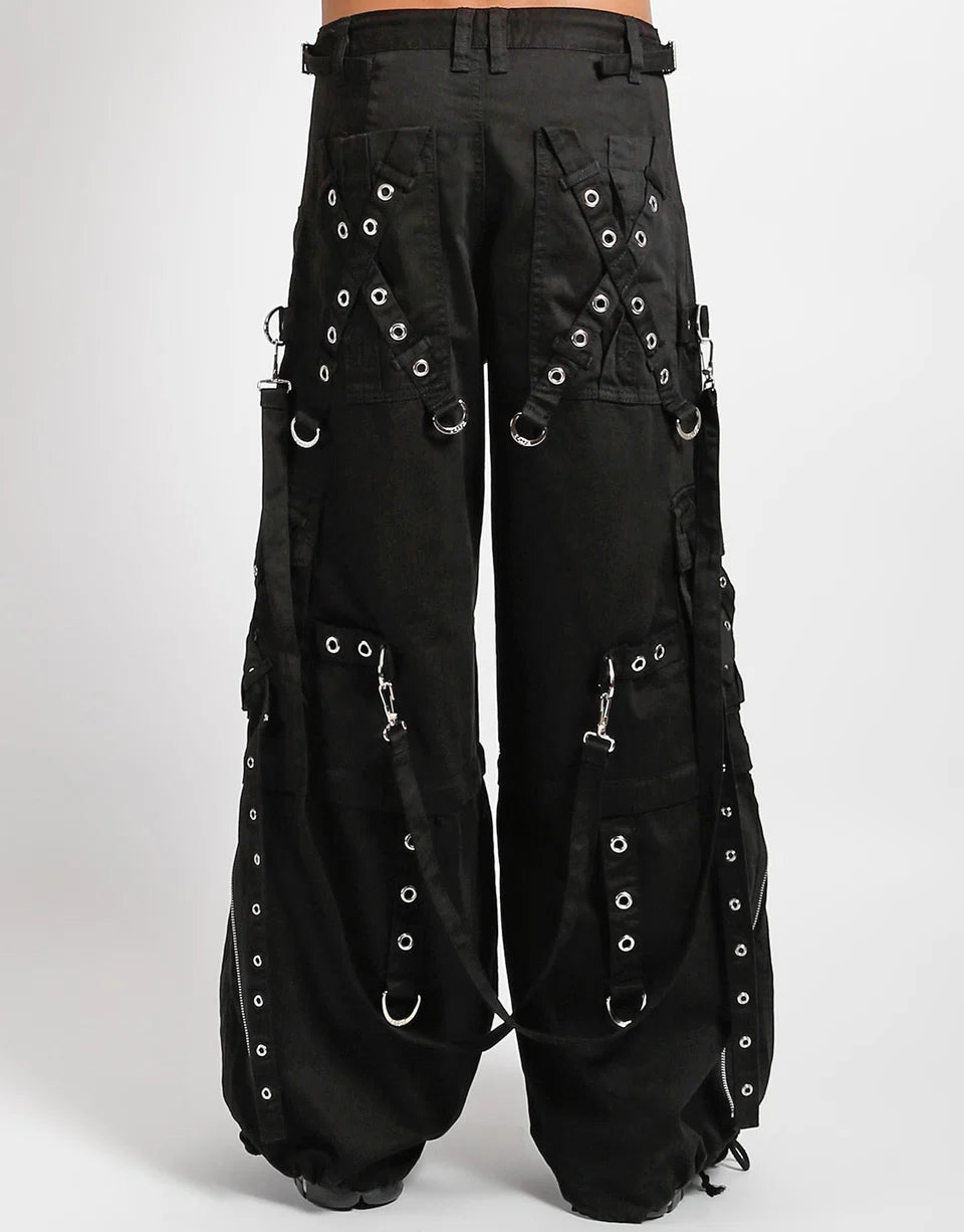 X-Strap Zip Off Pant Black