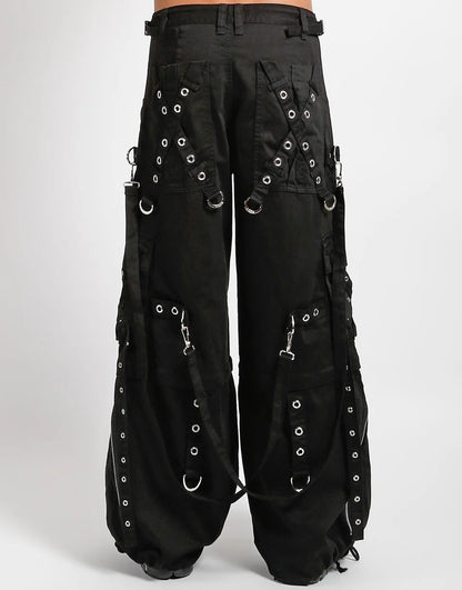 X-Strap Zip Off Pant Black