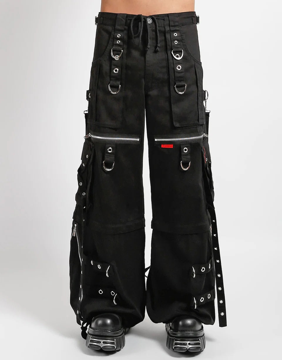 X-Strap Zip Off Pant Black