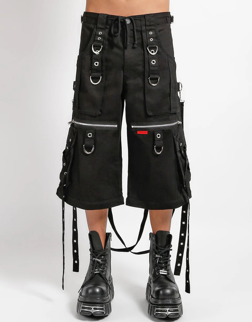 X-Strap Zip Off Pant Black