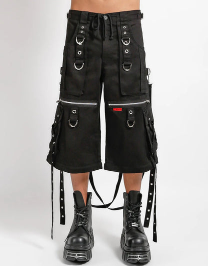 X-Strap Zip Off Pant Black