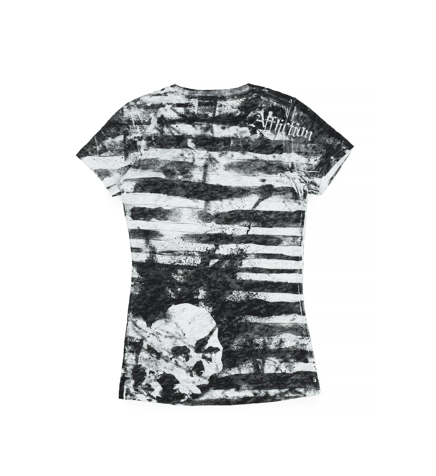 Rogue x Affliction Striped Tshirt