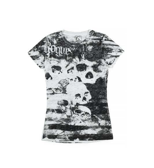 Rogue x Affliction Striped Tshirt