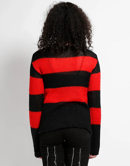 Tripp NYC Stripe Sweater - Rogue