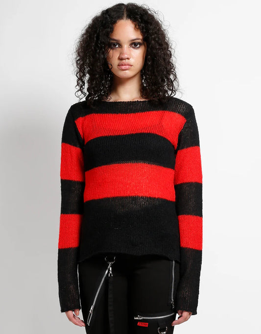 Tripp NYC Stripe Sweater - Rogue