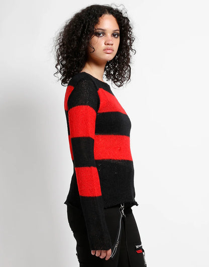 Tripp NYC Stripe Sweater - Rogue