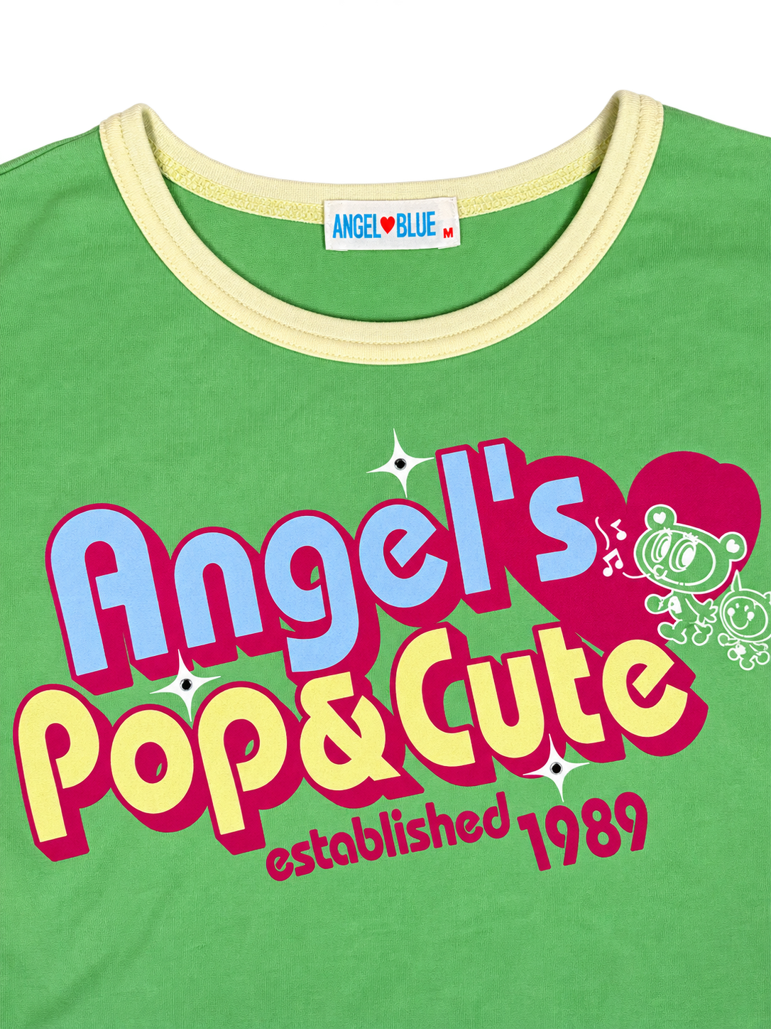 Angel Blue Graphic Logo Tshirt