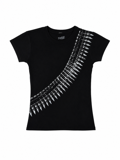 Bullet Belt Baby Tee