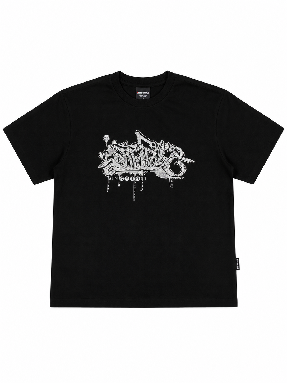 Southpole Legacy Rhinestone Black Tshirt