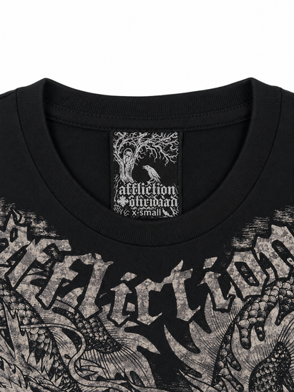 Affliction Flaming Dragon S/S B/O