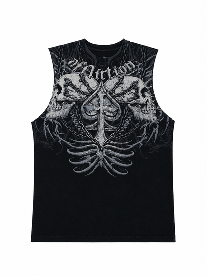 Affliction Charred Martyr Muscle Tank