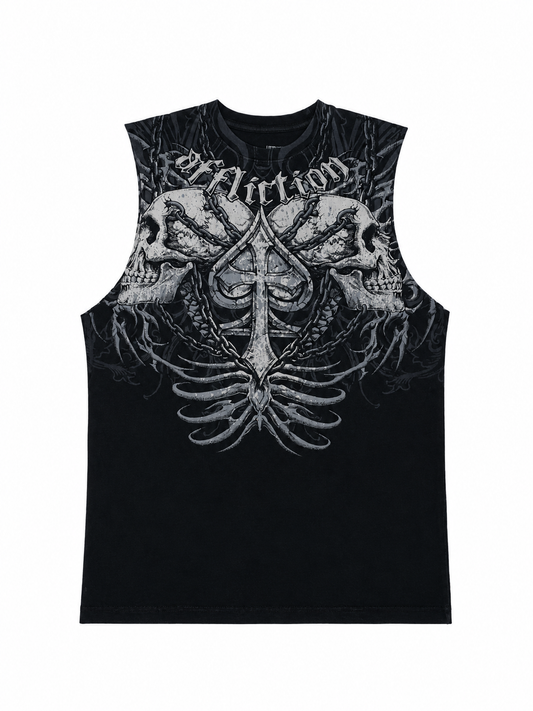 Affliction Charred Martyr Muscle Tank