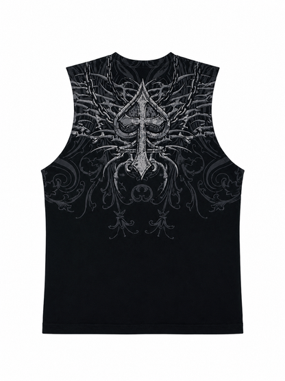 Affliction Charred Martyr Muscle Tank