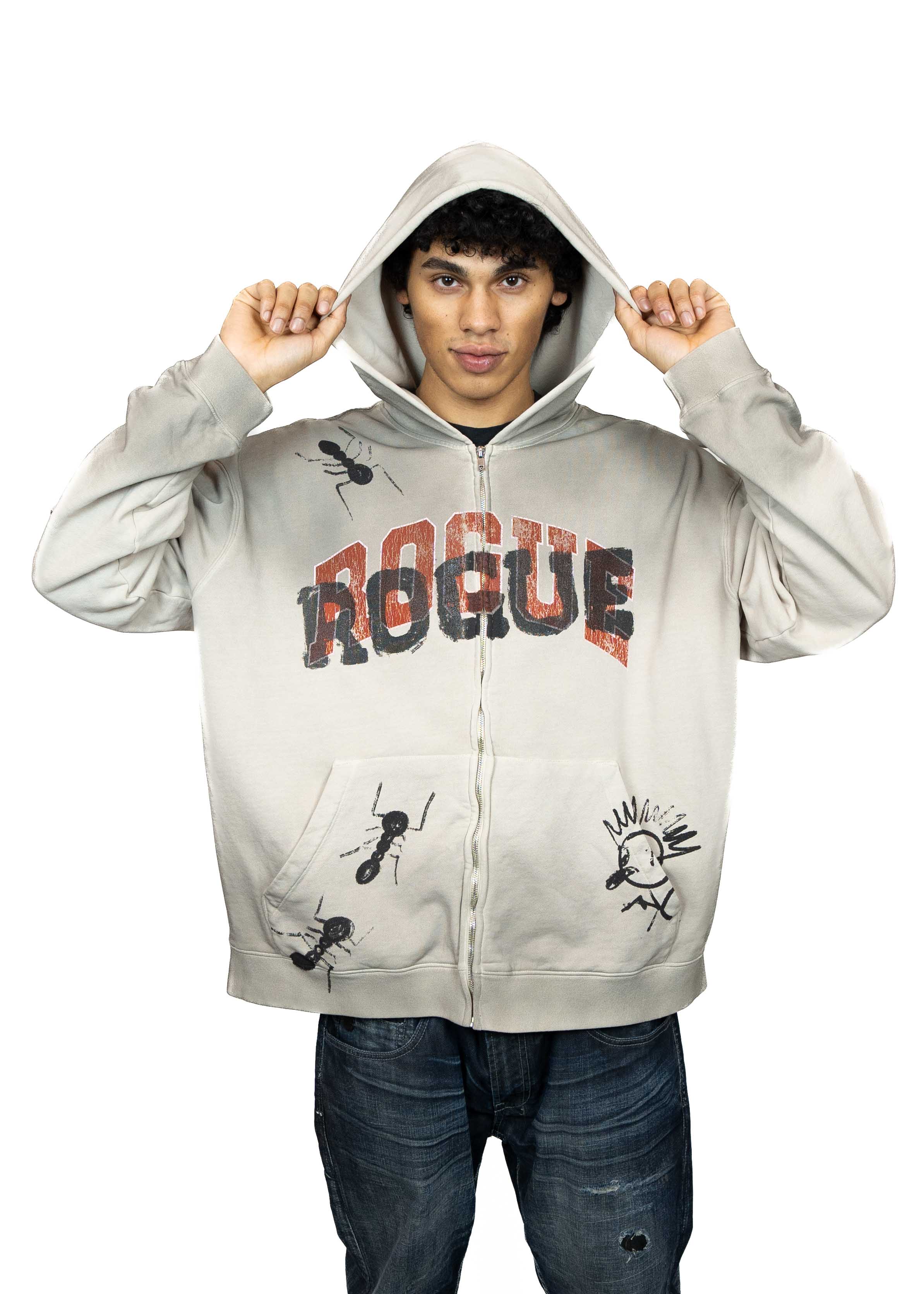 Ant Zip-Up Hoodie – Rogue