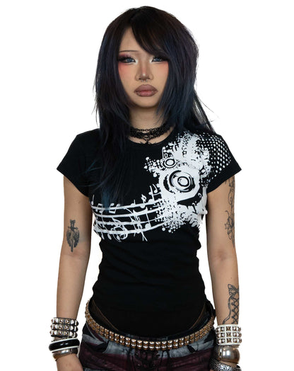 Metro Music Baby Tee