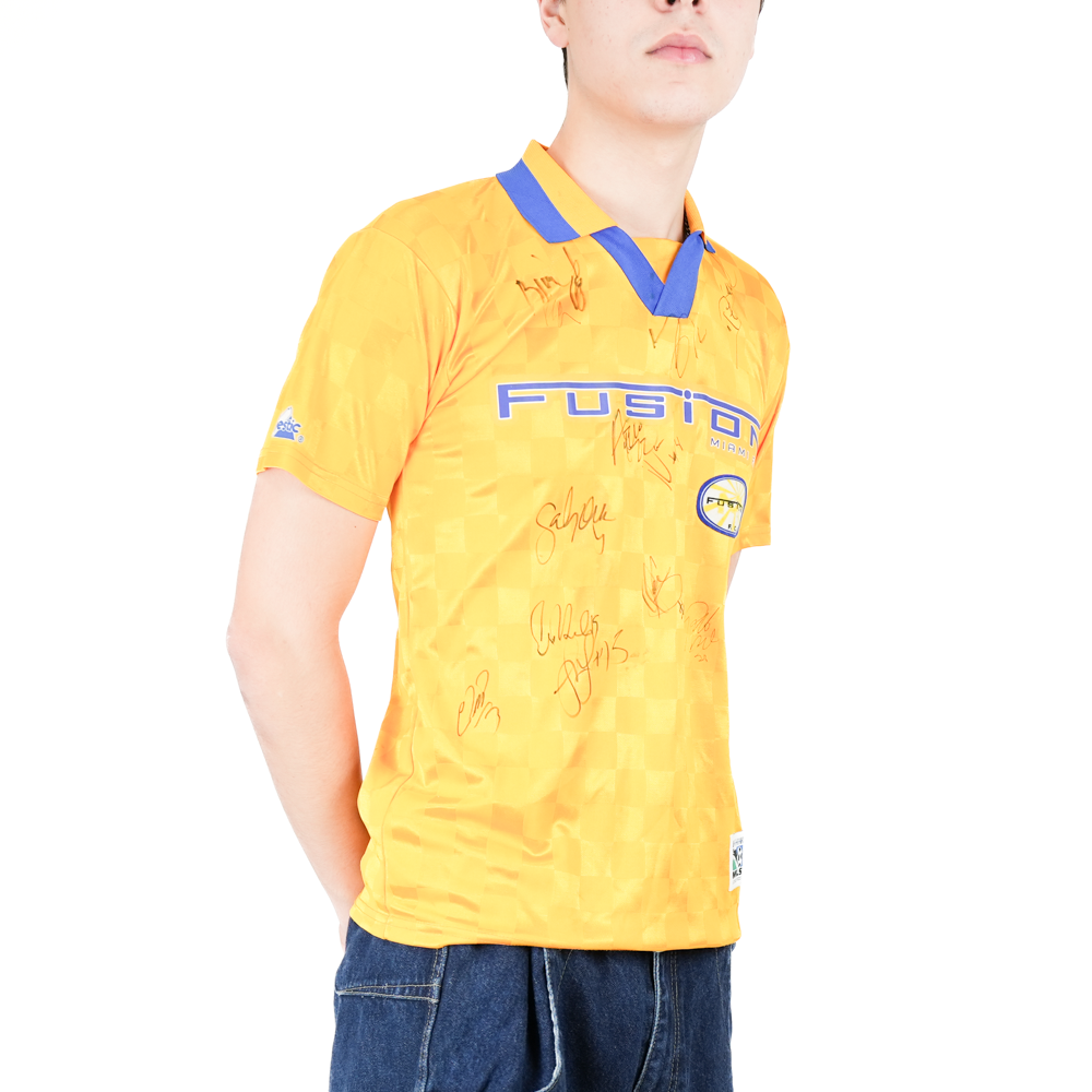 Signed Fusion Miami 2000s Yellow Jersey