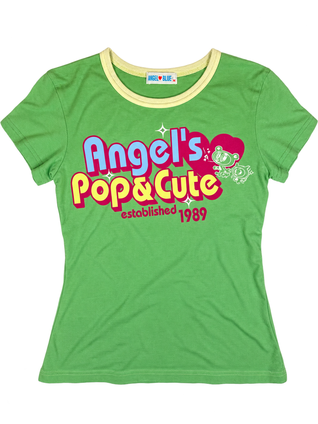 Angel Blue Graphic Logo Tshirt