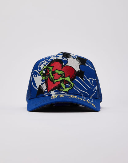 Ed Hardy Sacred Heart Trucker Hat