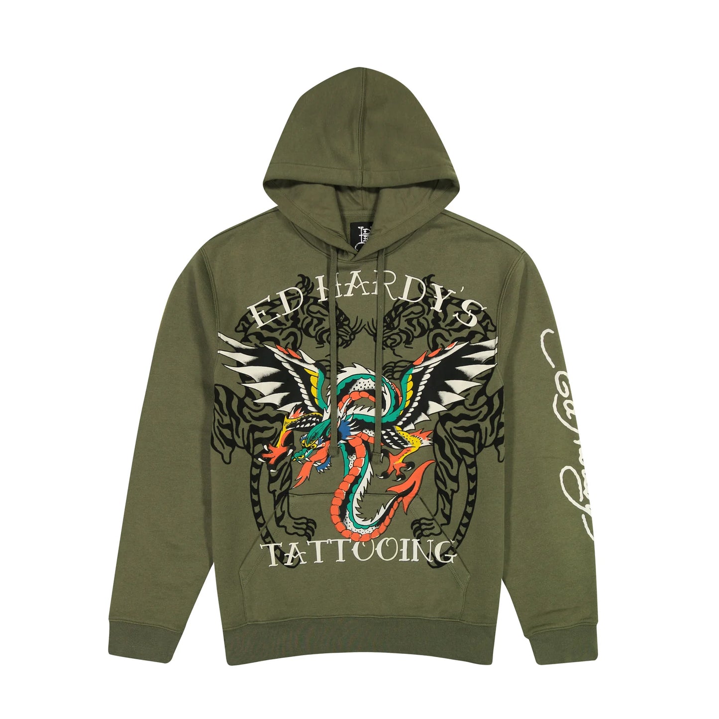 Ed Hardy Dragon Wings Pullover Hoodie