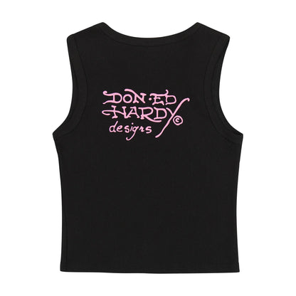 Ed Hardy Dolphin Girl Tank Top