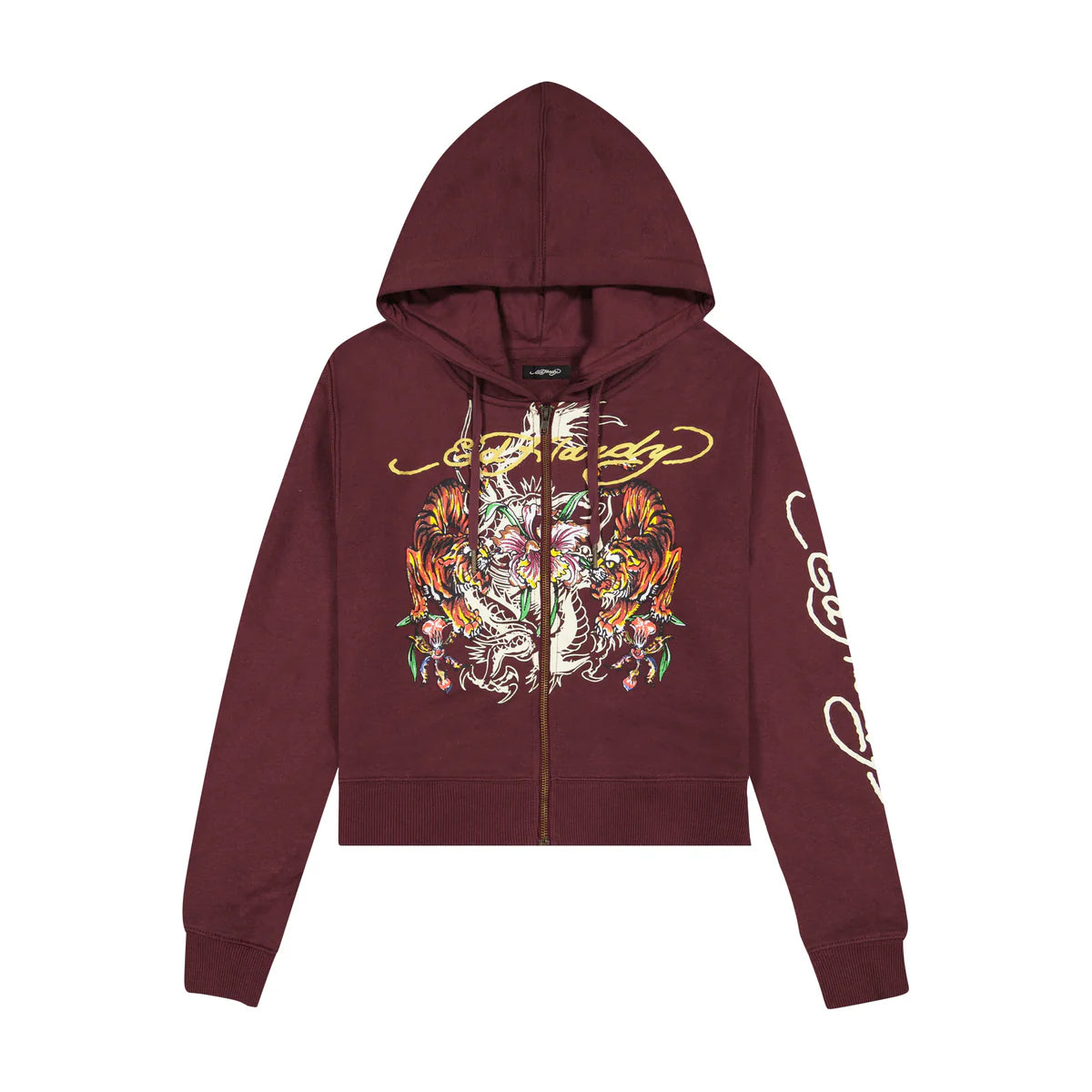 Ed Hardy Tigers Zip Hoodie