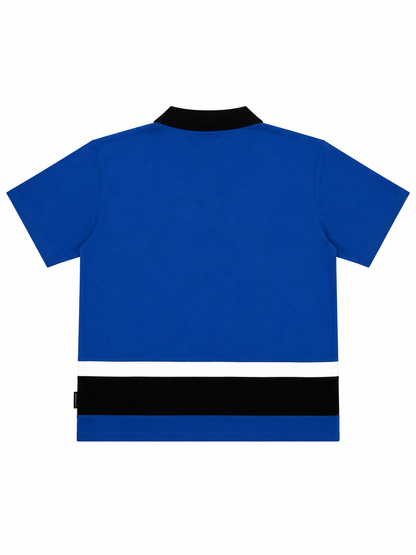 Southpole Blue Polo Tee